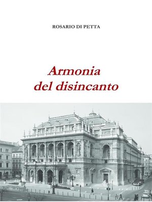 cover image of Armonia del disincanto